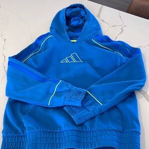 Adidas youth large blue sweatshirt